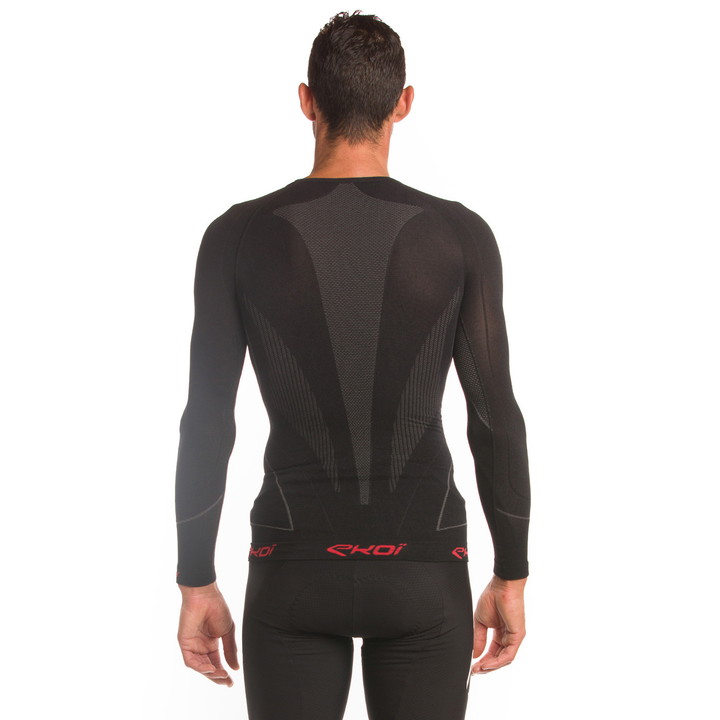Sous-maillot ekoi thermo col rond noir 2021