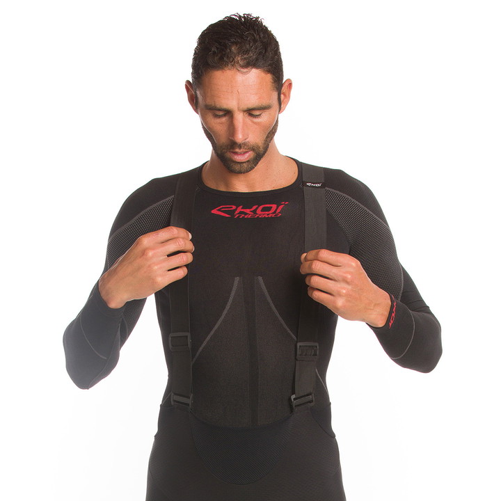 Sous-maillot ekoi thermo col rond noir 2021