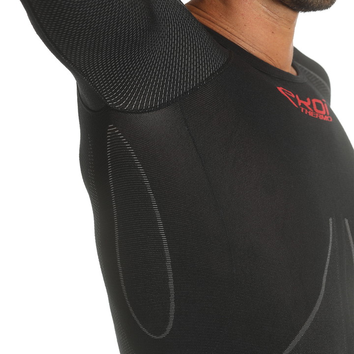 Sous-maillot ekoi thermo col rond noir 2021