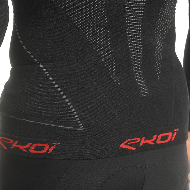 Sous-maillot ekoi thermo col rond noir 2021