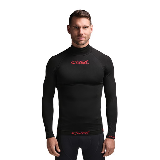 Base Layer EKOI Perf THERMO PLUS COLD EXTREM High Collar Black