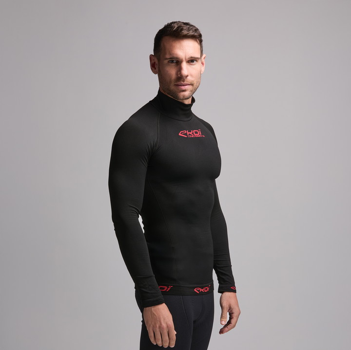 Sous-maillot ekoi THERMO PLUS col haut noir 2021