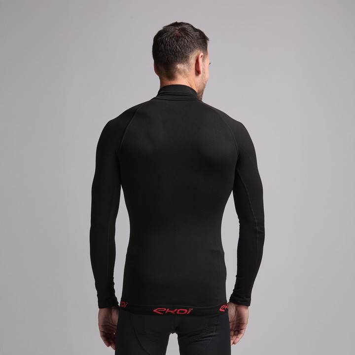 Sous-maillot ekoi THERMO PLUS col haut noir 2021