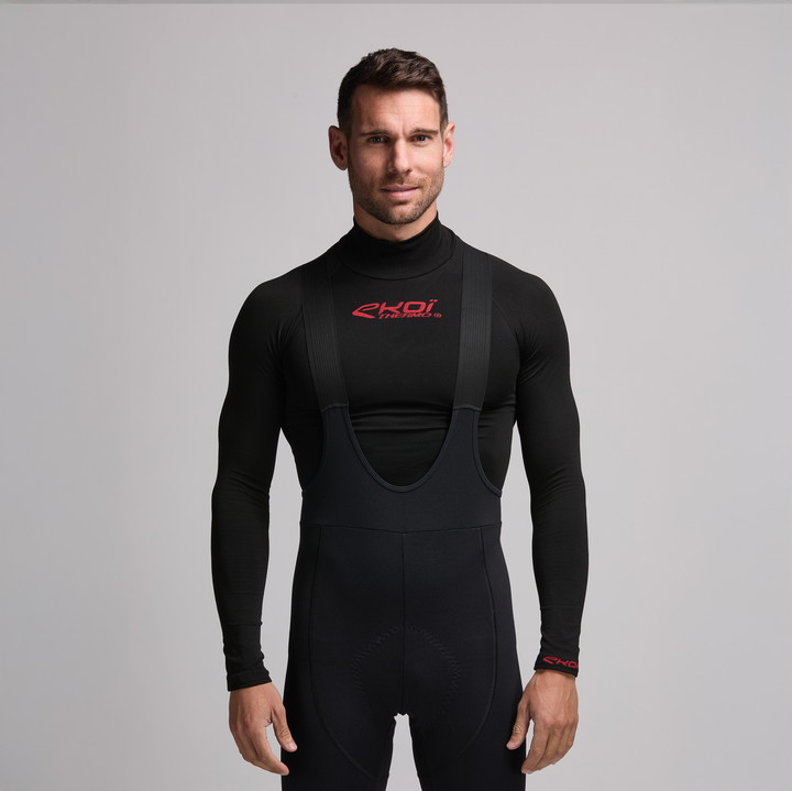 Sous-maillot ekoi THERMO PLUS col haut noir 2021