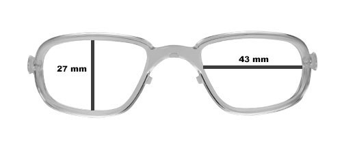 Insert Optique avec Verres correcteurs EKOI