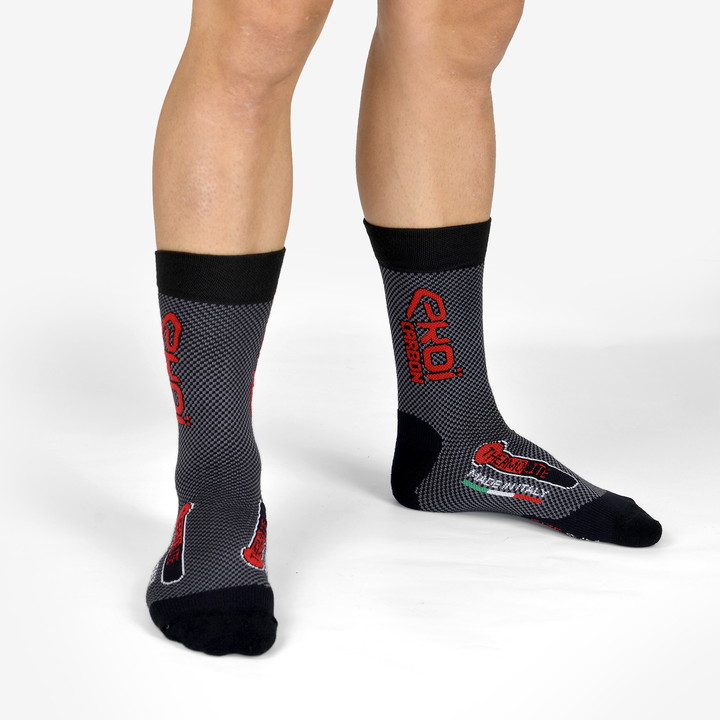 Calcetines de invierno EKOI Thermolite 18cm CARBON FIBER 3