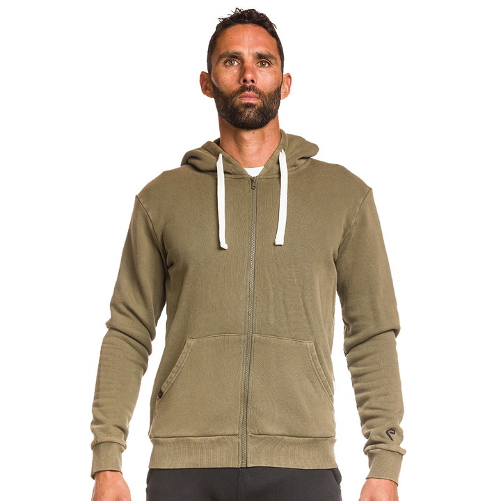 SWEAT ZIP SPIRIT EKOI KAKI