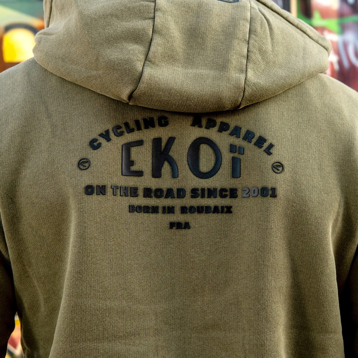 SWEAT ZIP SPIRIT EKOI KAKI