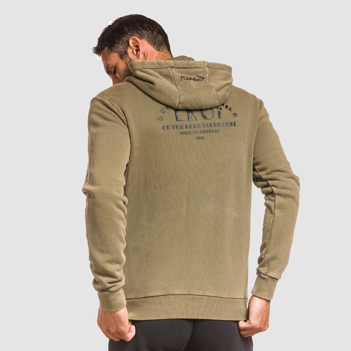 SWEAT ZIP SPIRIT EKOI KAKI