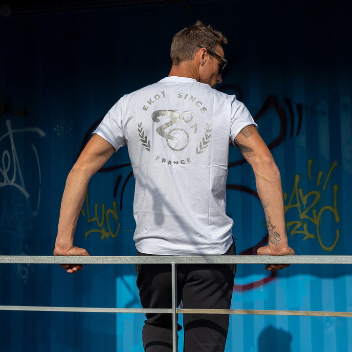 Tee-Shirt EKOI TEE 2001 CLASSIC Blanc