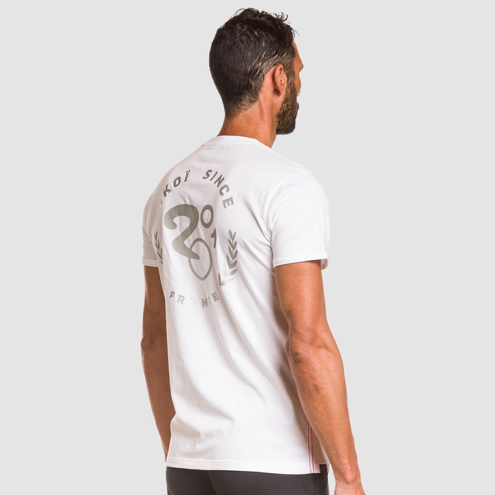 Tee-Shirt EKOI TEE 2001 CLASSIC Blanc