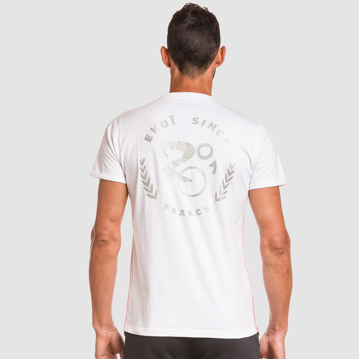 Tee-Shirt EKOI TEE 2001 CLASSIC Blanc