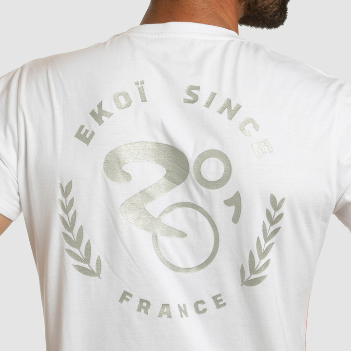 Tee-Shirt EKOI TEE 2001 CLASSIC Blanc