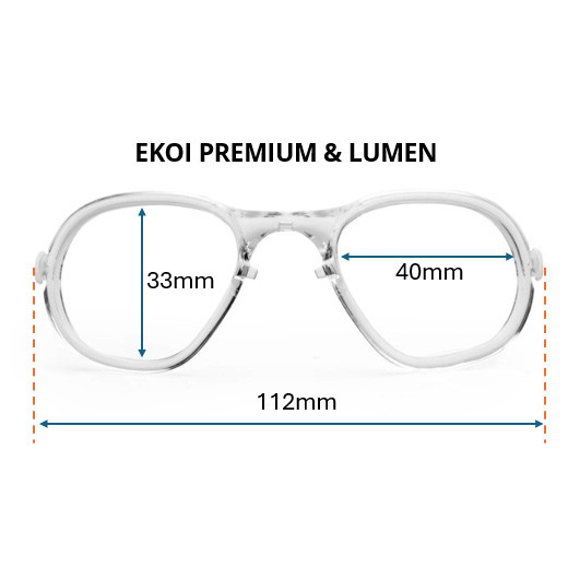 Insert Optique Lunettes EKOI Premium
