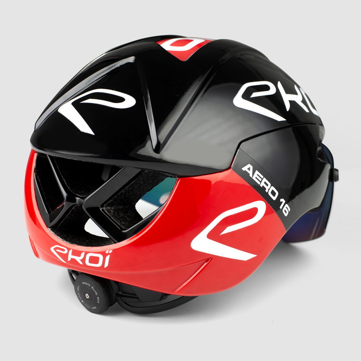 Casque EKOI AR16 NOIR ROUGE