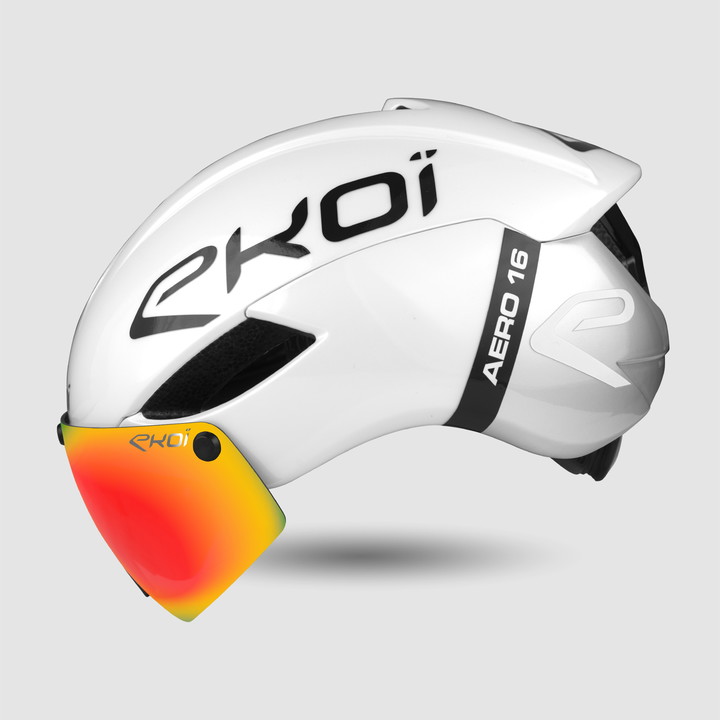 Casque EKOI AR16 BLANC GRIS