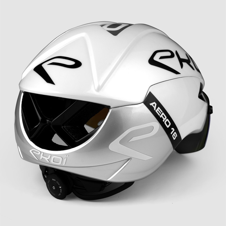 Casque EKOI AR16 BLANC GRIS