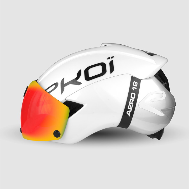 Casque EKOI AR16 BLANC GRIS