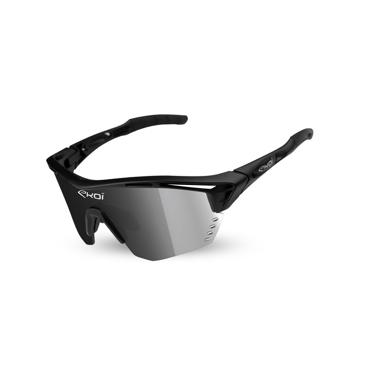 Brille EKOI PERSOEVO4 Schwarz Matt Verspiegelt Kat3