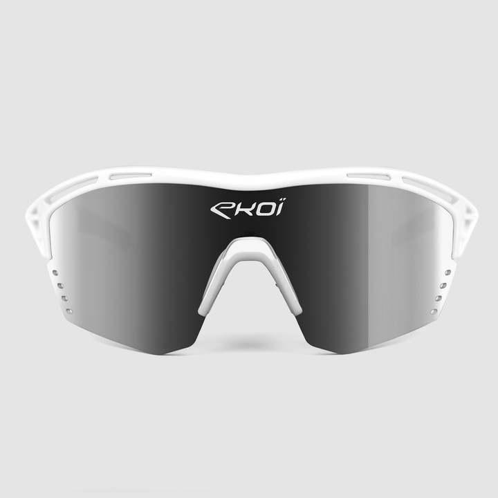 Brille EKOI PERSOEVO4 Weiß Verspiegelt Kat3