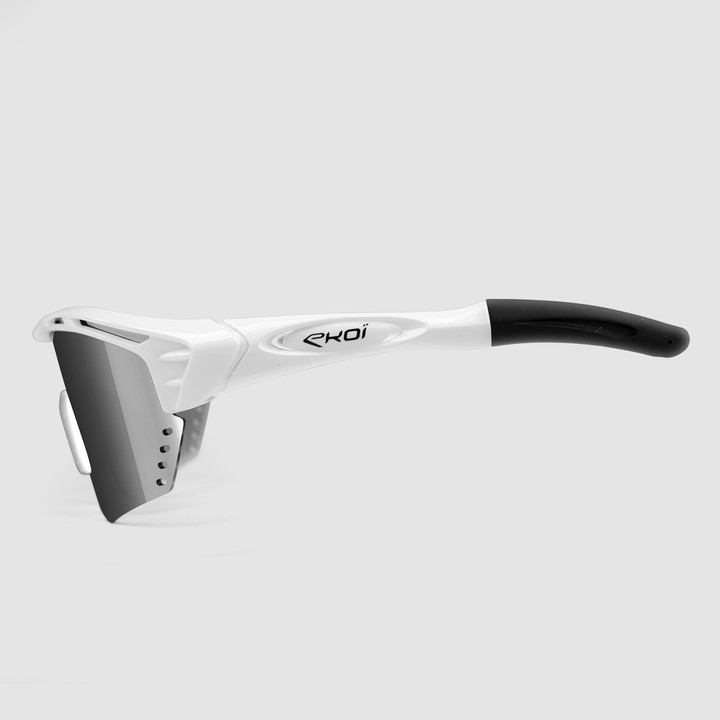 Brille EKOI PERSOEVO4 Weiß Verspiegelt Kat3