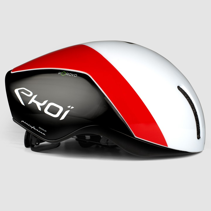 Casque EKOI AERODYNAMICA BY PINIFARINA BLANC ROUGE