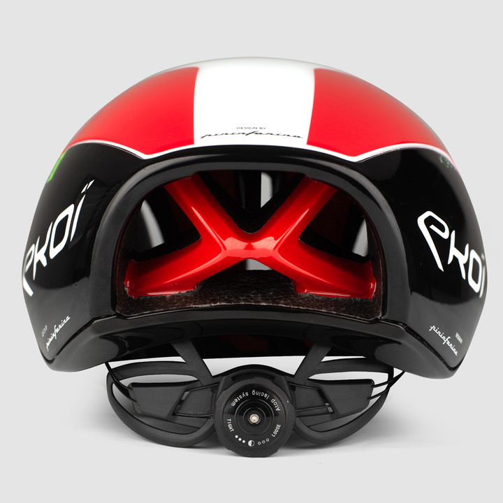 Casque EKOI AERODYNAMICA BY PINIFARINA BLANC ROUGE