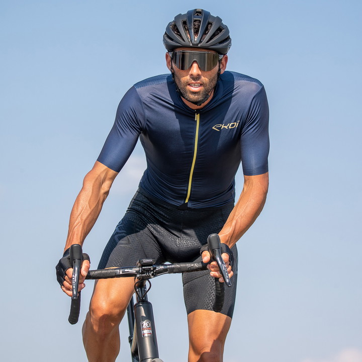 MAILLOT EKOI VDB FOREVER BLEU
