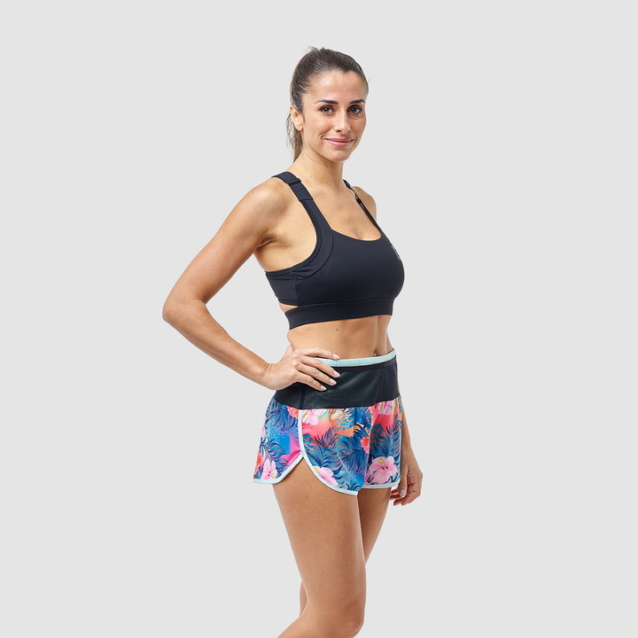 SHORT FEMME EKOI RUN TROPICAL