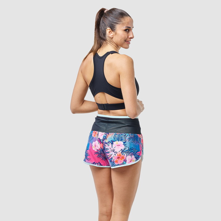 SHORT FEMME EKOI RUN TROPICAL