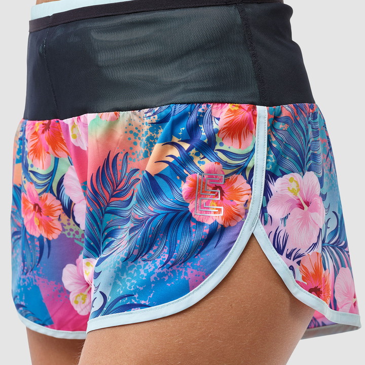 SHORT FEMME EKOI RUN TROPICAL