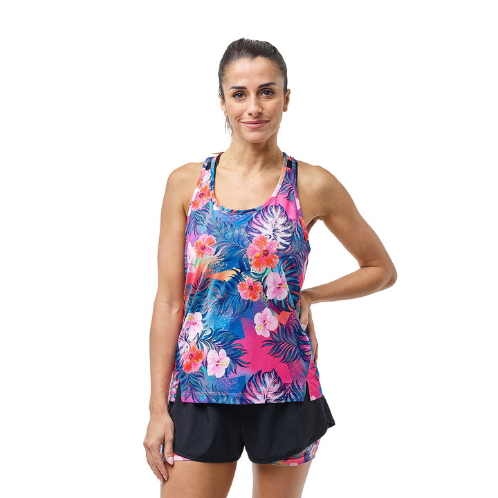 DEBARDEUR FEMME EKOI RUN TROPICAL