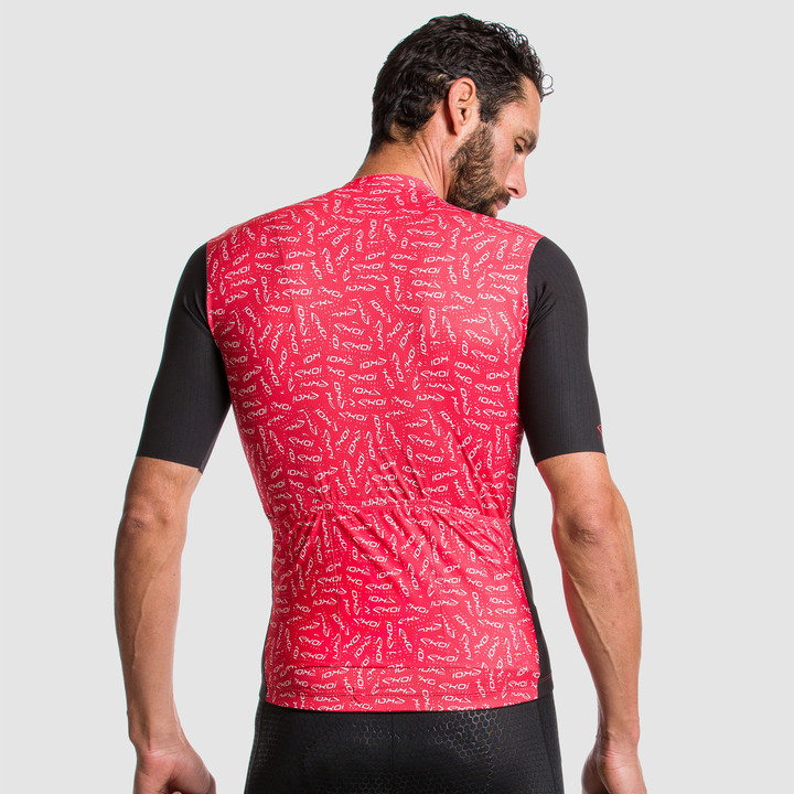 MAILLOT ETE EKOI ALL OVER A23 ROUGE