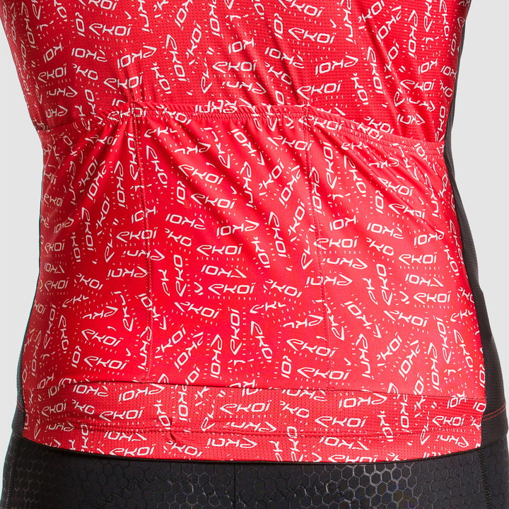 MAILLOT ETE EKOI ALL OVER A23 ROUGE