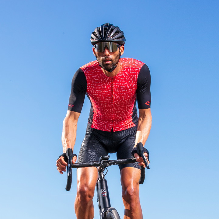 MAILLOT ETE EKOI ALL OVER A23 ROUGE