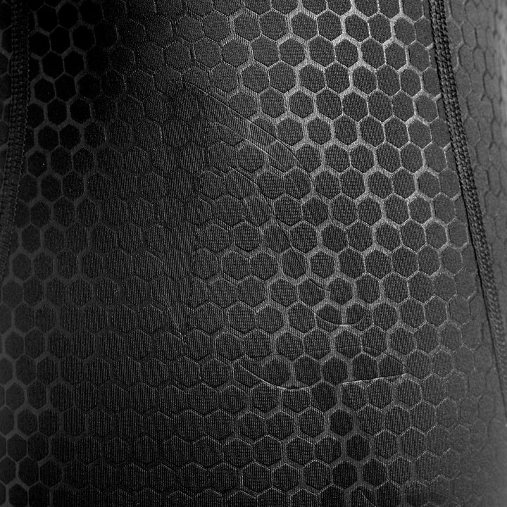 CUISSARD PERF HEXAGONE 3D GEL NOIR A23