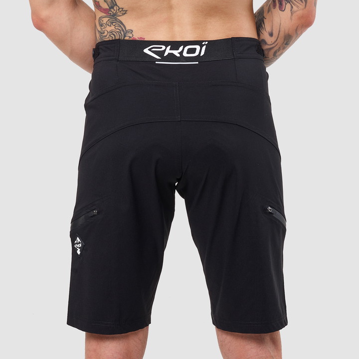 Hose Unisex EKOI GRAVEL CONFORT Schwarz
