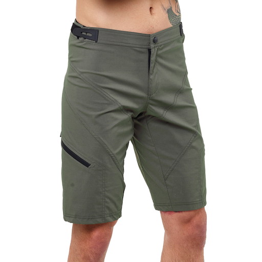 Pantaloncini unisex EKOI GRAVEL CONFORT Kaki