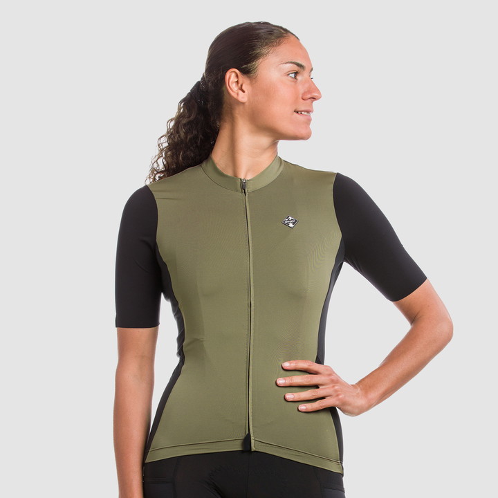 Maillot unisexe EKOI GRAVEL PERFORMANCE Kaki