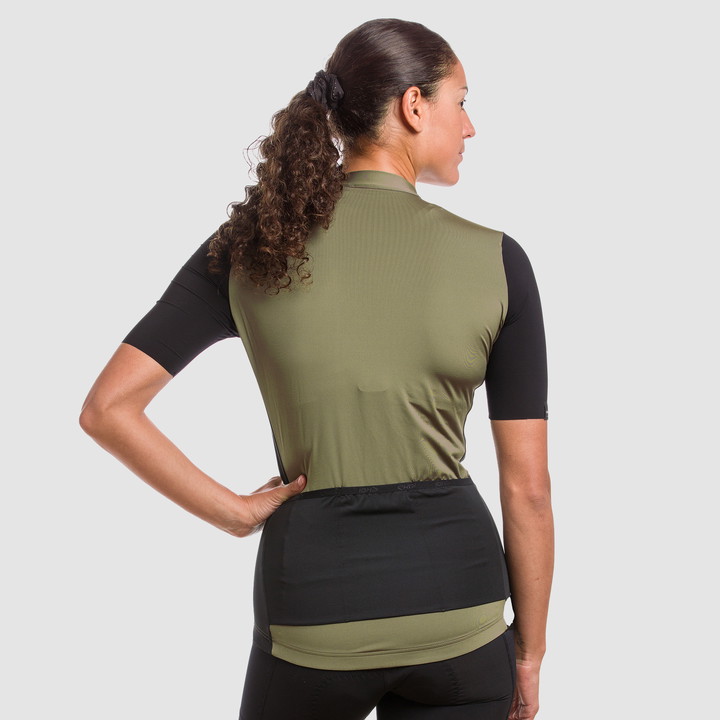 Shirt Unisex EKOI GRAVEL PERFORMANCE  Kaki