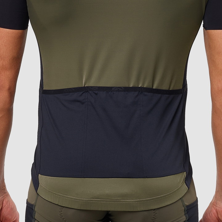 Shirt Unisex EKOI GRAVEL PERFORMANCE  Kaki