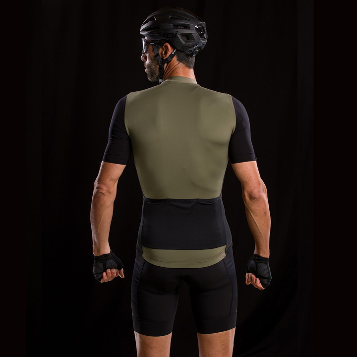 Maglia Unisex EKOI GRAVEL PERFORMANCE Kaki