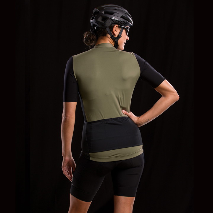 Shirt Unisex EKOI GRAVEL PERFORMANCE  Kaki