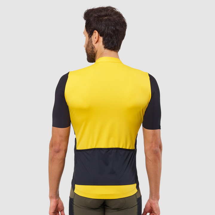 Maillot unisexe EKOI GRAVEL PERFORMANCE Jaune