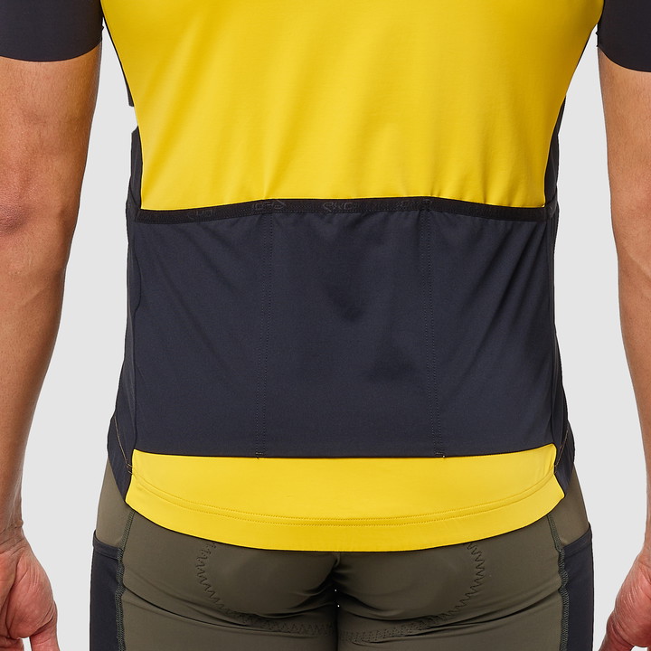 Maillot unisexe EKOI GRAVEL PERFORMANCE Jaune