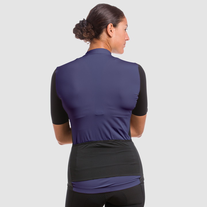 Shirt Unisex EKOI GRAVEL PERFORMANCE Marineblauw