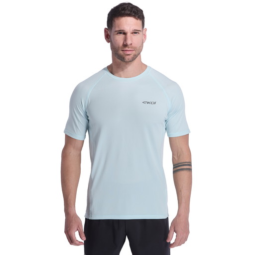 T-shirt EKOI RUN DRY FAST Aqua