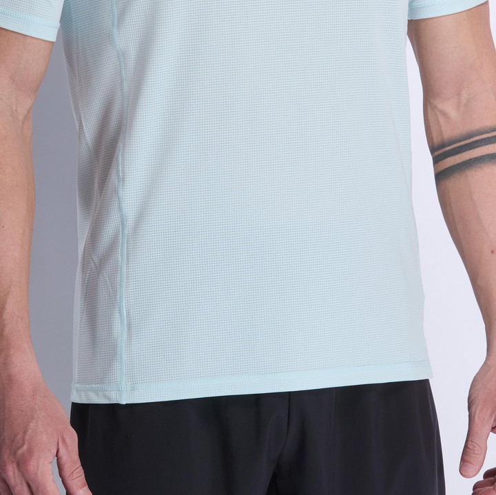 TEE SHIRT HOMME DRY FAST EKOI RUN AQUA