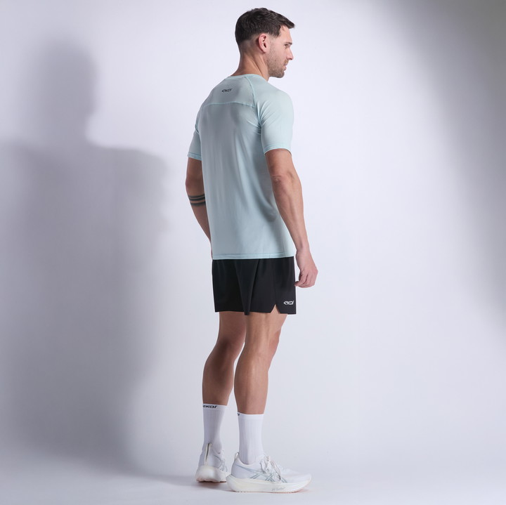 TEE SHIRT HOMME DRY FAST EKOI RUN AQUA