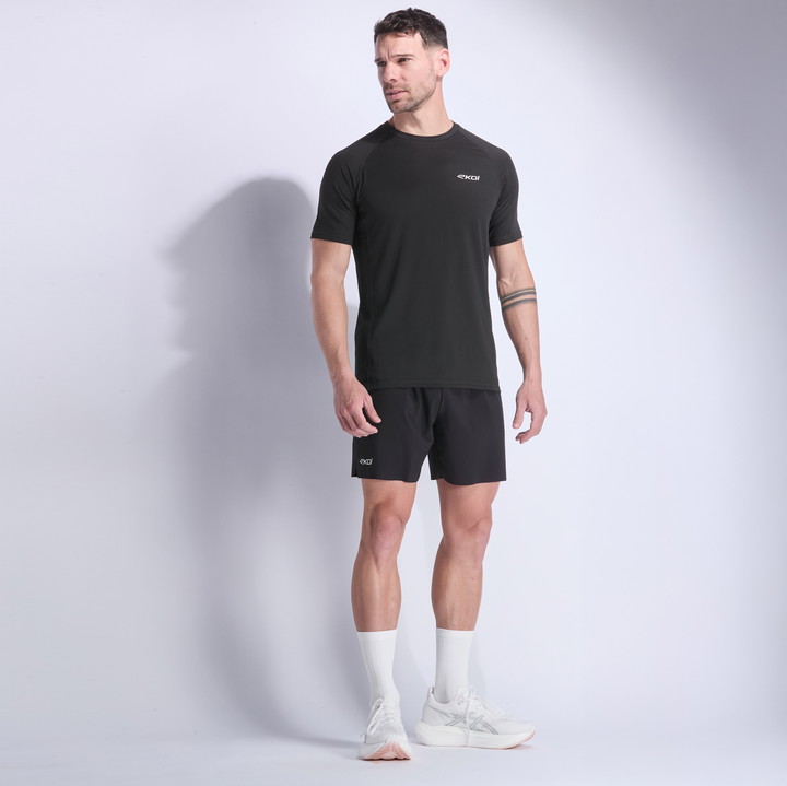 TEE SHIRT HOMME DRY FAST EKOI RUN NOIR